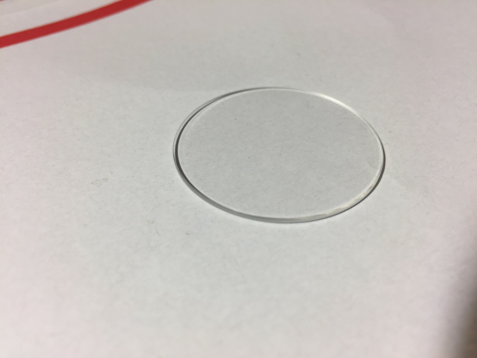 new round 1mm thick flat watch mineral glass crystal replacement,size 12mm to 36
