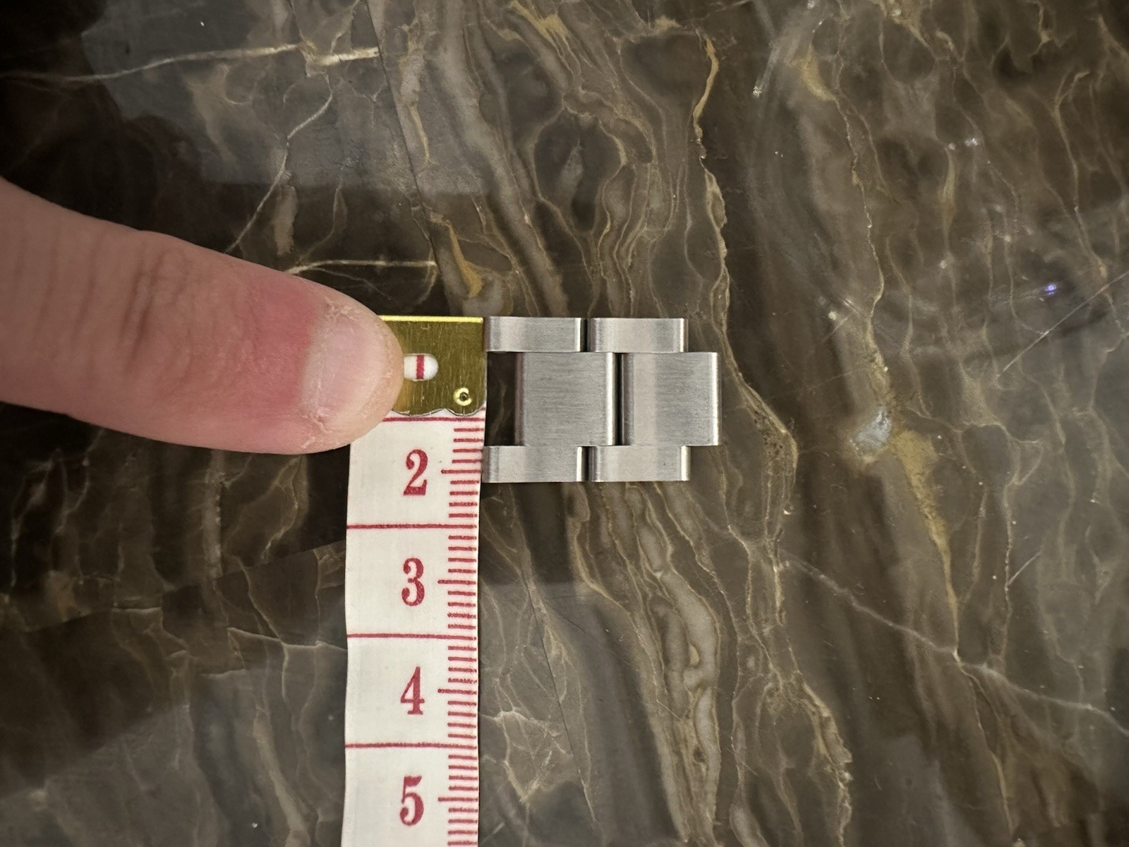 2x Genuine Rolex Oysterband links 15.5mm