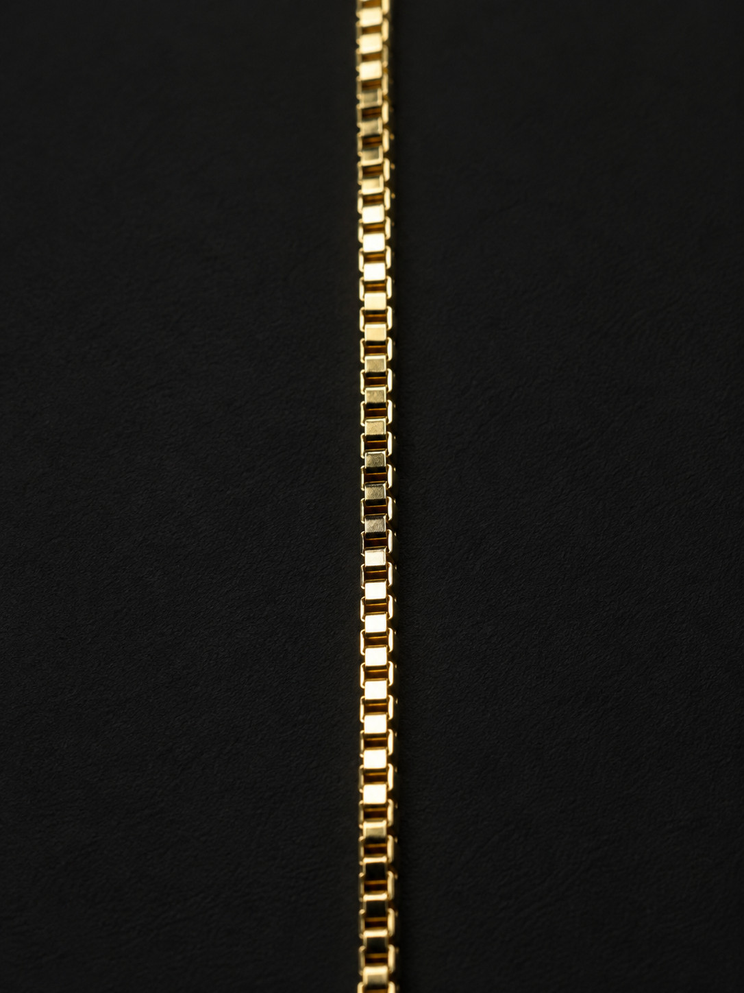 14K Solid Gold Diamond Cut Box Chain 0.7mm 0.8mm Necklace 16″ 18″ 20″