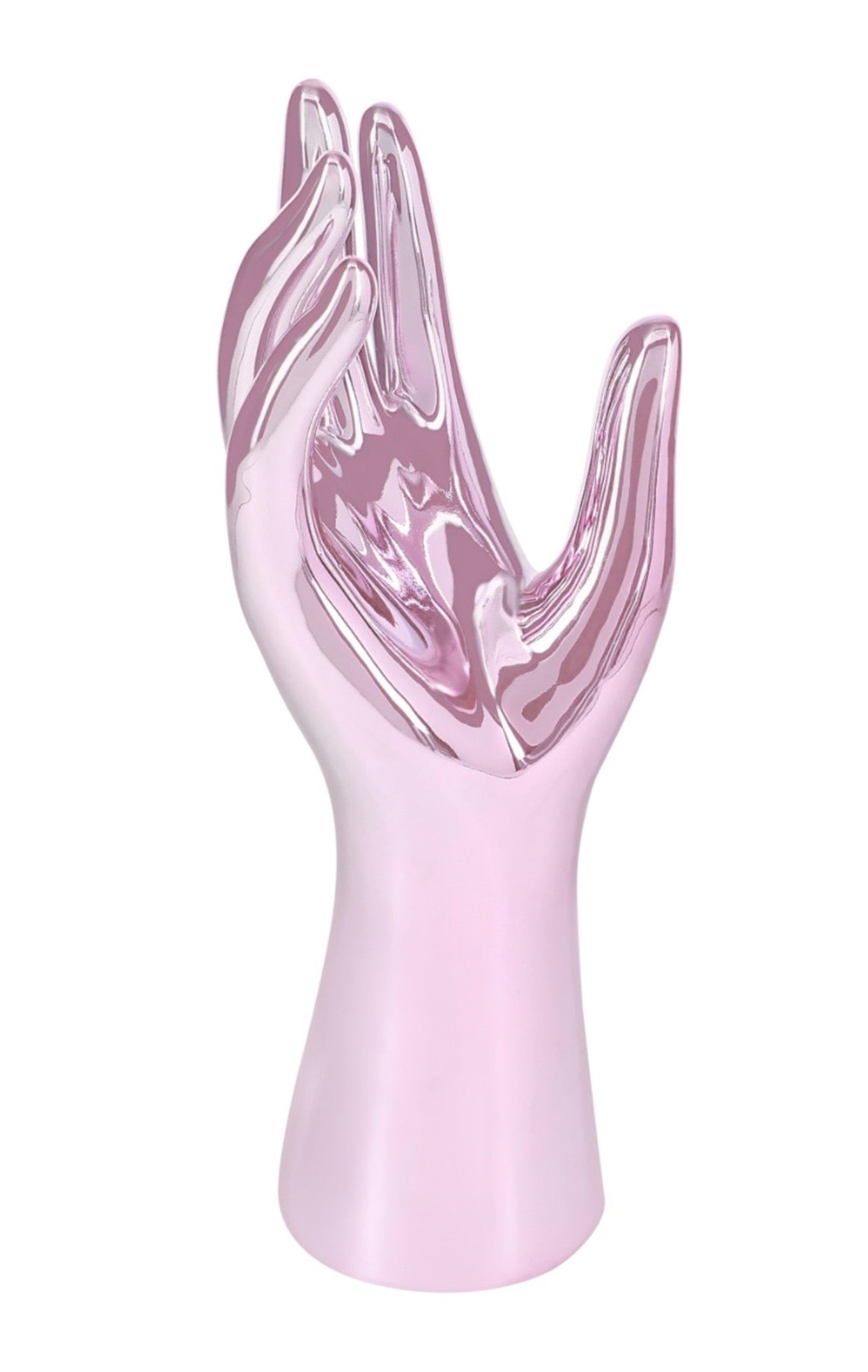 Ceramic Rose Hand Jewely Holder Display Stand