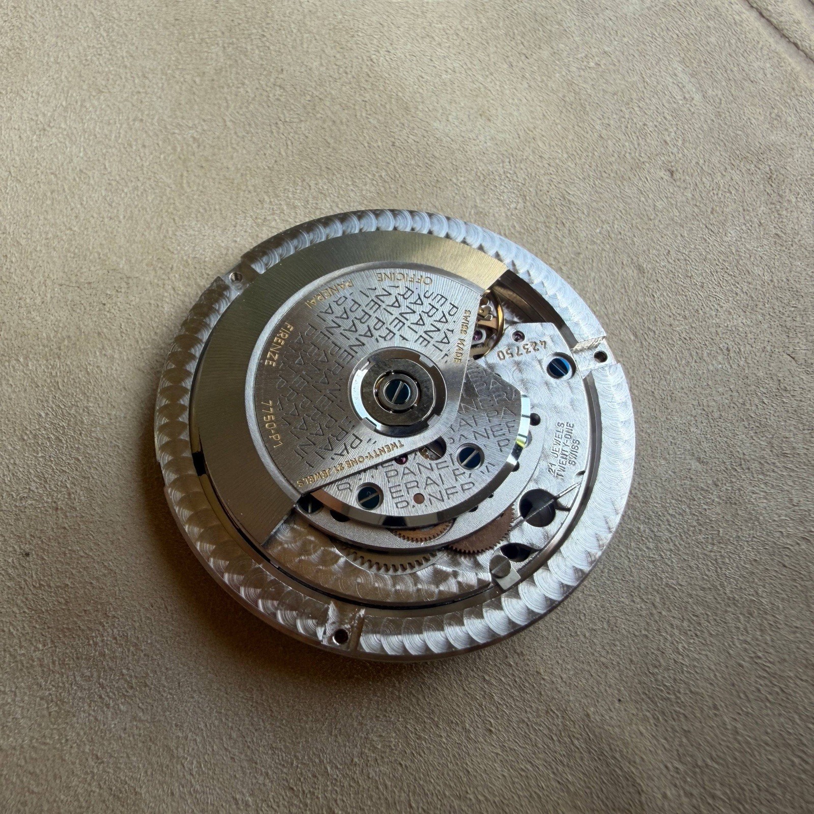 Authentic Panerai Luminor Marine PAM140 Movement Dial Hands