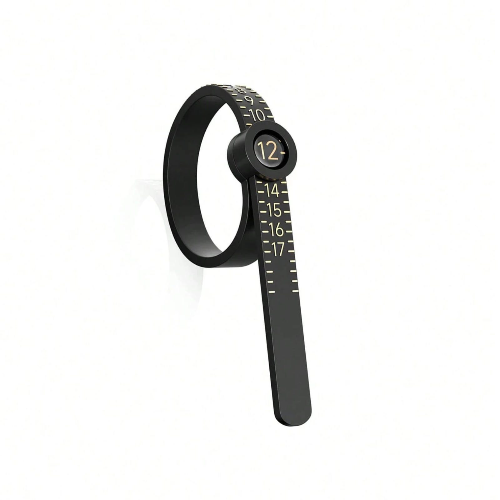 Ring Sizer Finger Measure Gauge US Sizes 1-17 Reusable Ring Sizer Measuring Tool