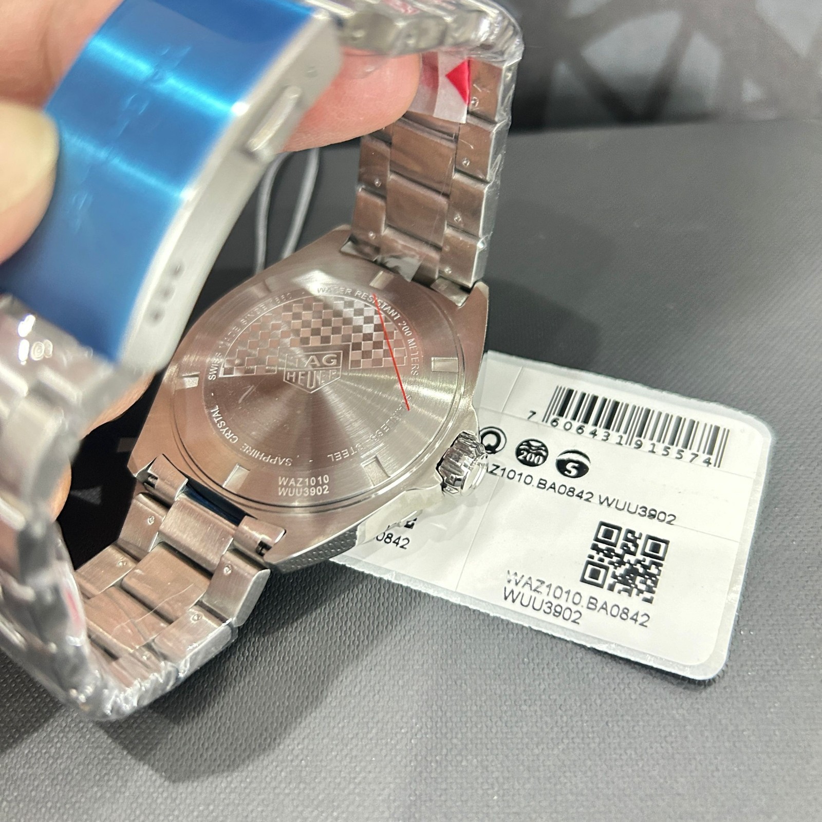 Tag Heuer Formula 1 Blue Sunray Dial S-Steel Men’s Watch WAZ1010.BA0842 43mm
