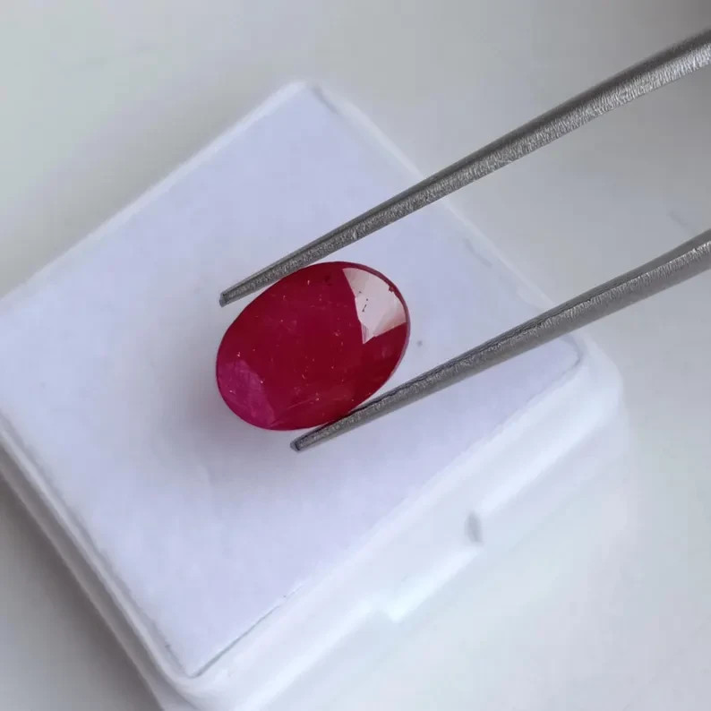 Certified Pigeon Red Ruby Cut No Heat No Treat Natural Loose Gemstone 2.54 Ct