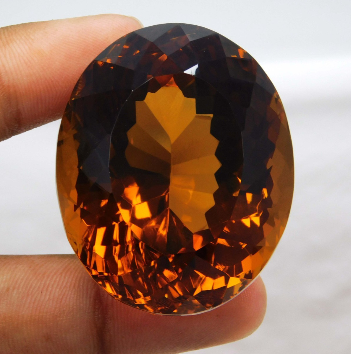 Certified 257.20 Ct Natural Imperial Topaz Rare “Yellow Brown” Loose Gemstone
