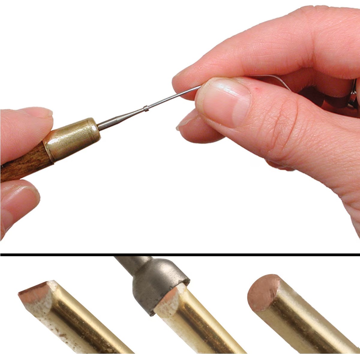 Cup Bur Set Round Your Wire Tool 3 Sizes 1.2mm 1.5mm 1.8mm Beadsmith 55261