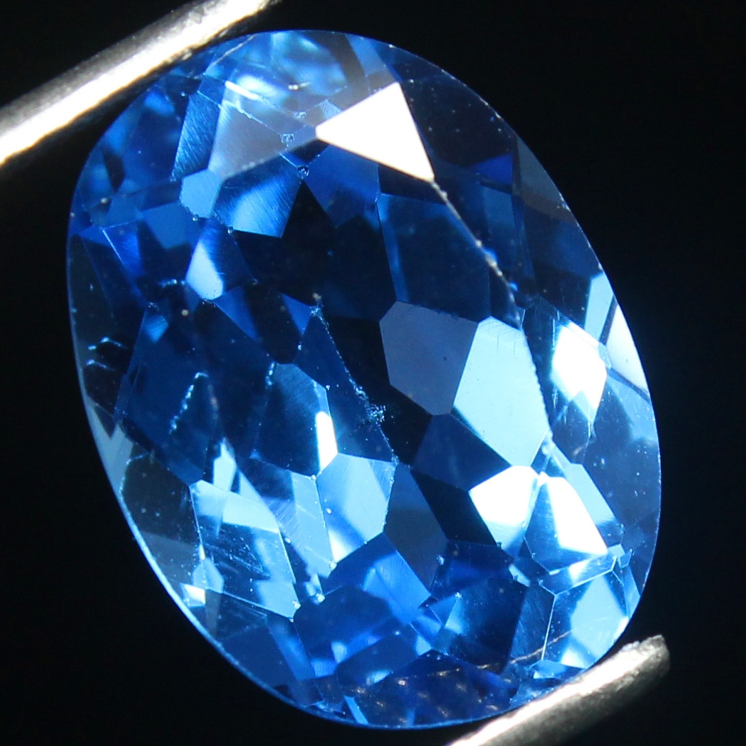 Natural 7.2 Ct Certified Brazil Blue Aquamarine 13×10 MM Oval Cut Gemstones