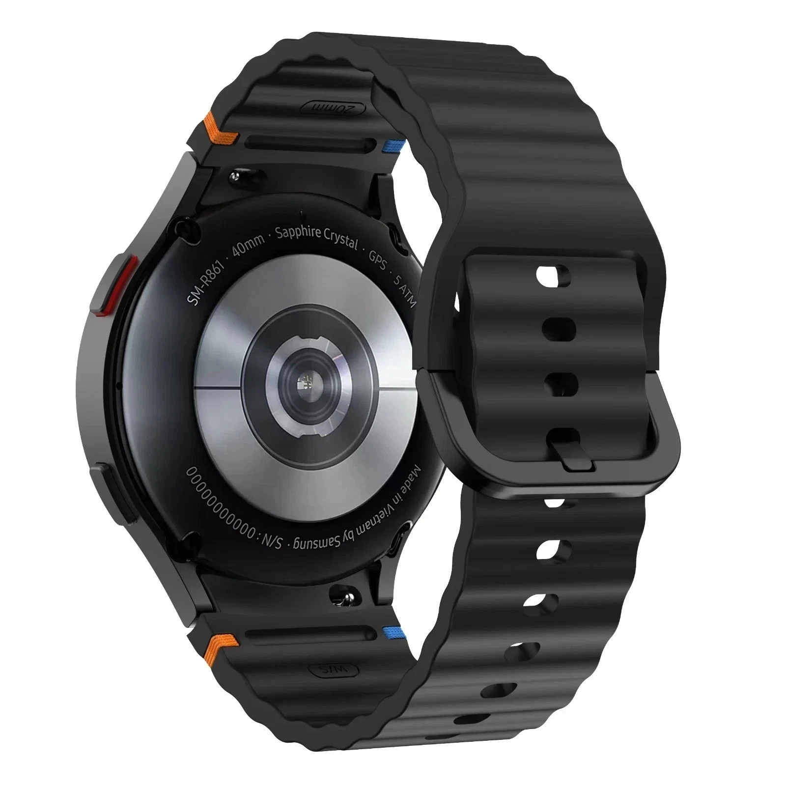 Strap For Samsung Galaxy Watch 7/6/5/4/FE 40/44/47mm Silicone Sport Watch Band