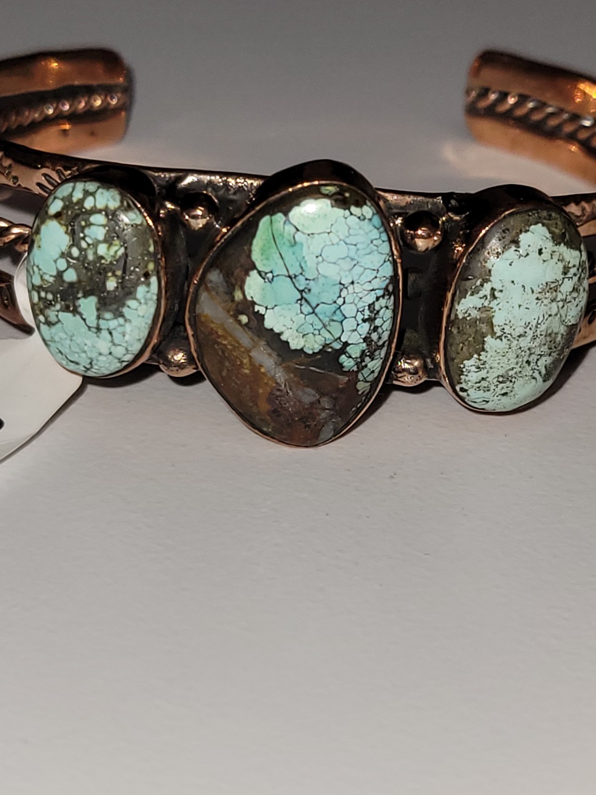 Dry Creek Turquoise Copper Cuff