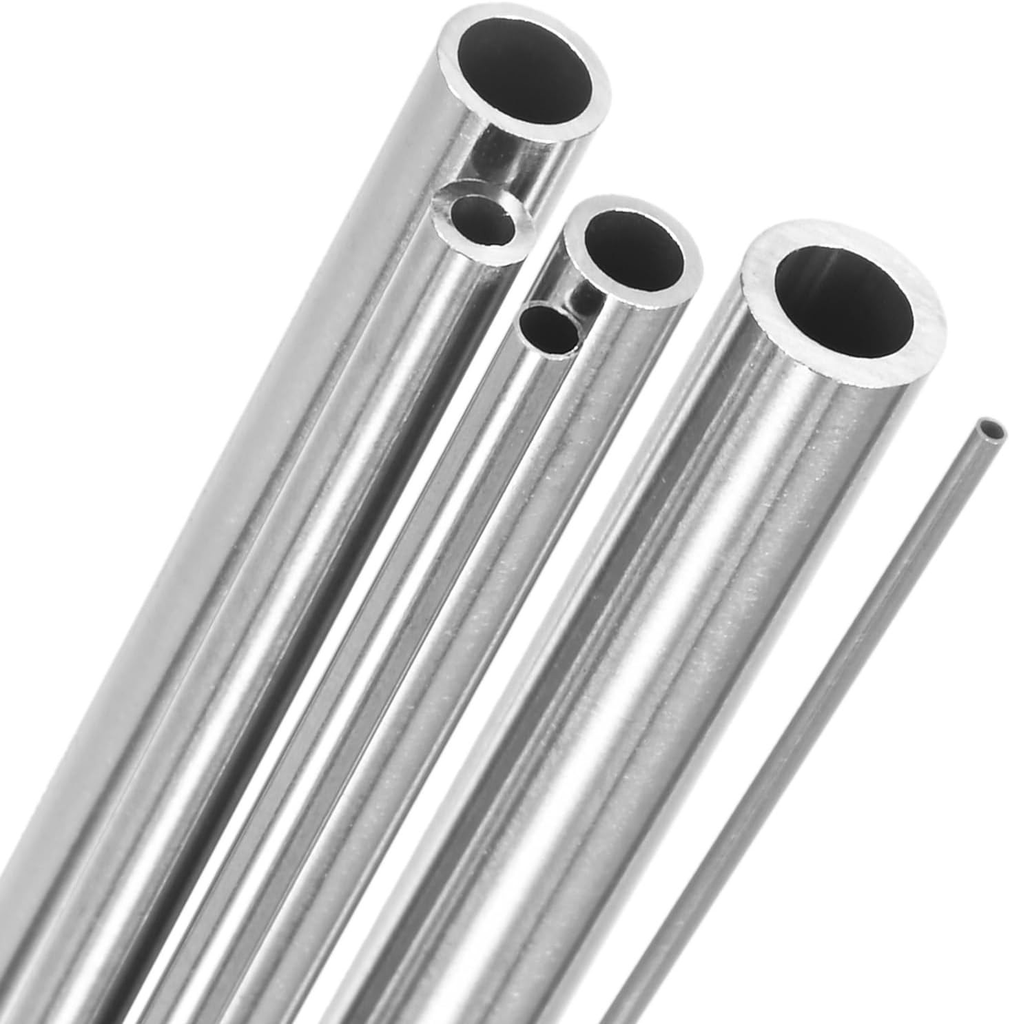 250mm 304 Stainless Steel Tube, 1mm 2mm 3mm 4mm 5mm 6mm OD 0.15/0.6/1mm Wall Thi