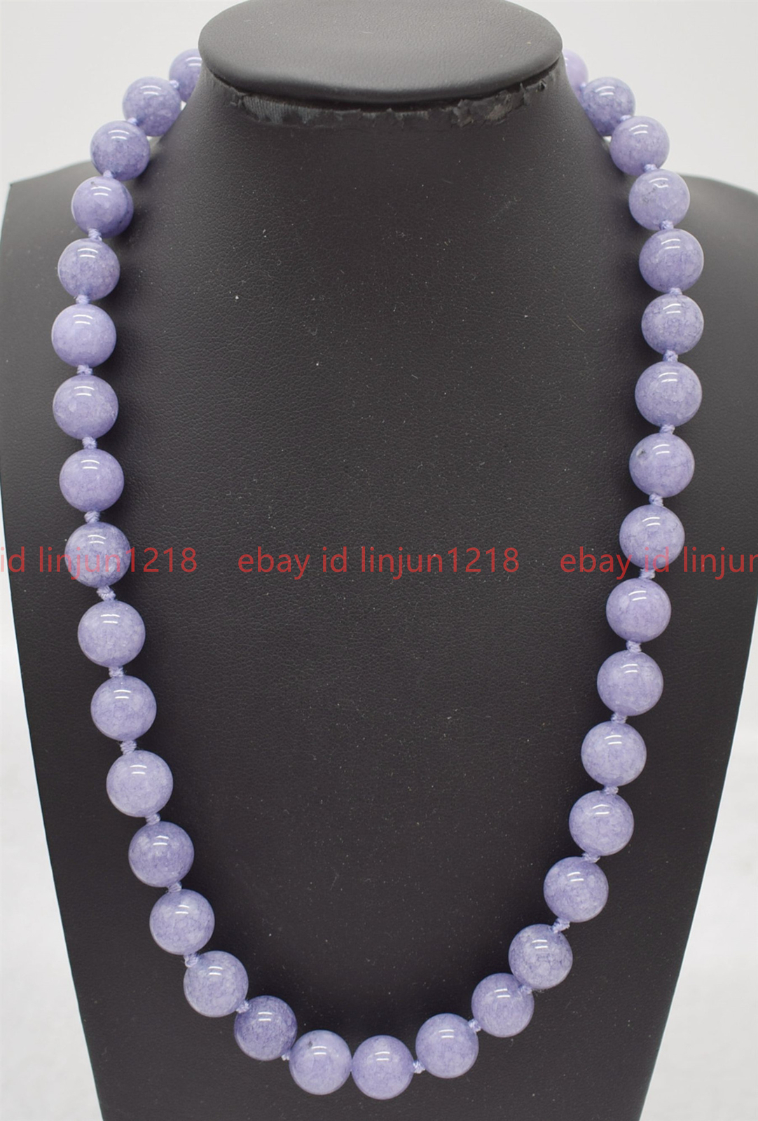 Charming 6/8/10/12mm Purple Alexandrite Round Gemstone Beads Necklace 16-36″
