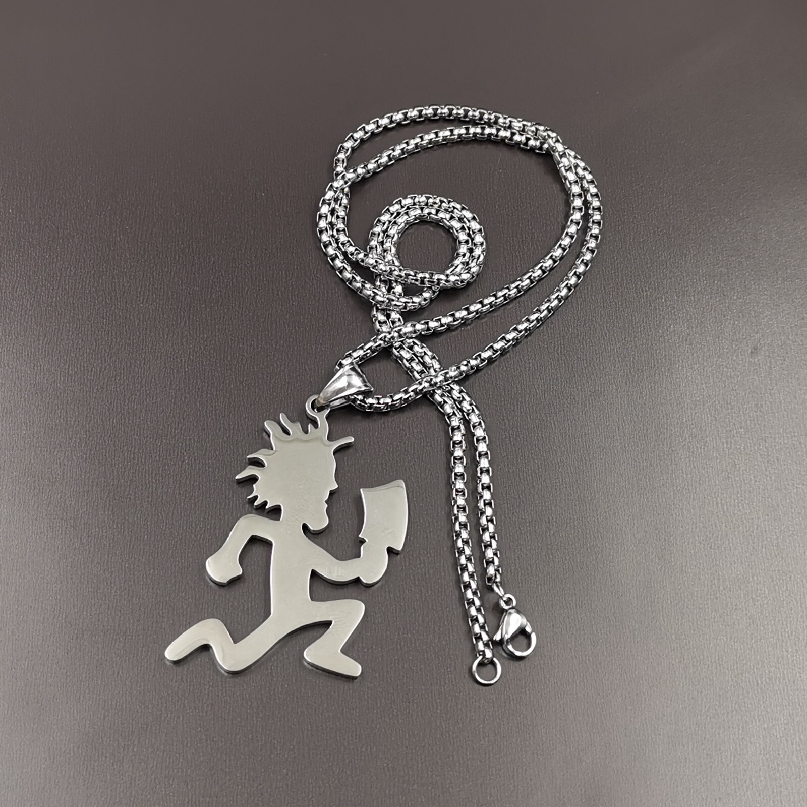 HATCHETMAN ICP charm Stainless steel pendant with chain necklace 18/24/30inch