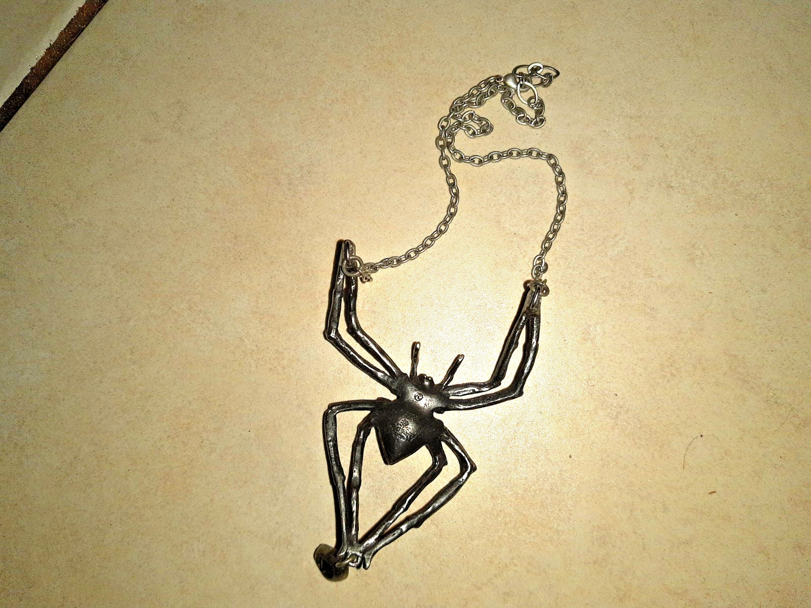 Vintage Alchemy Venom Spider Necklace
