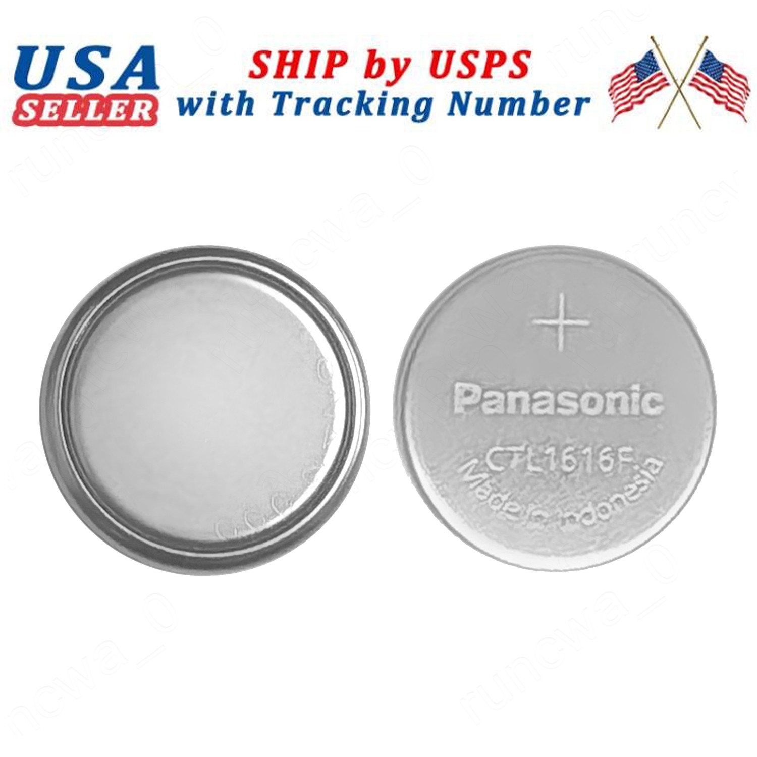 For Panasonic CTL1616F CTL1616 CASIO Rechargeable Battery G-SHOCK Solar Pro Wave
