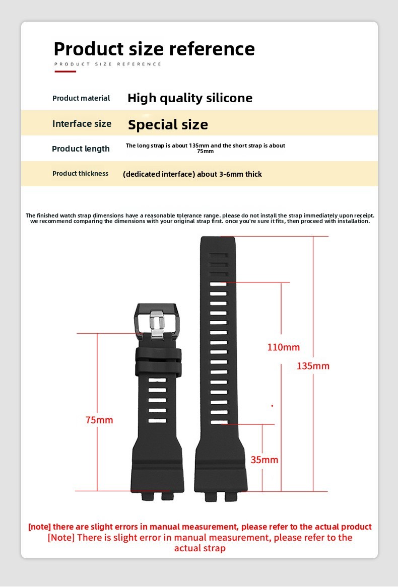 For Casio GBA-800/GBD-800/GMA-B800/GMD-B800 Rubber Watch Band Strap with Tools