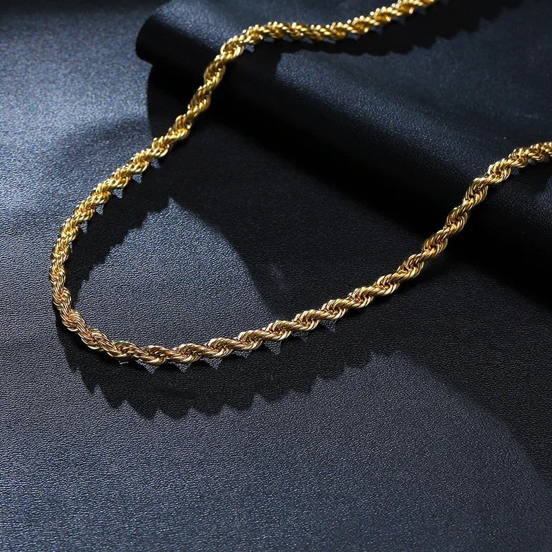 2MM Solid 925 Sterling Silver Italian DIAMOND CUT ROPE CHAIN Necklace Italy