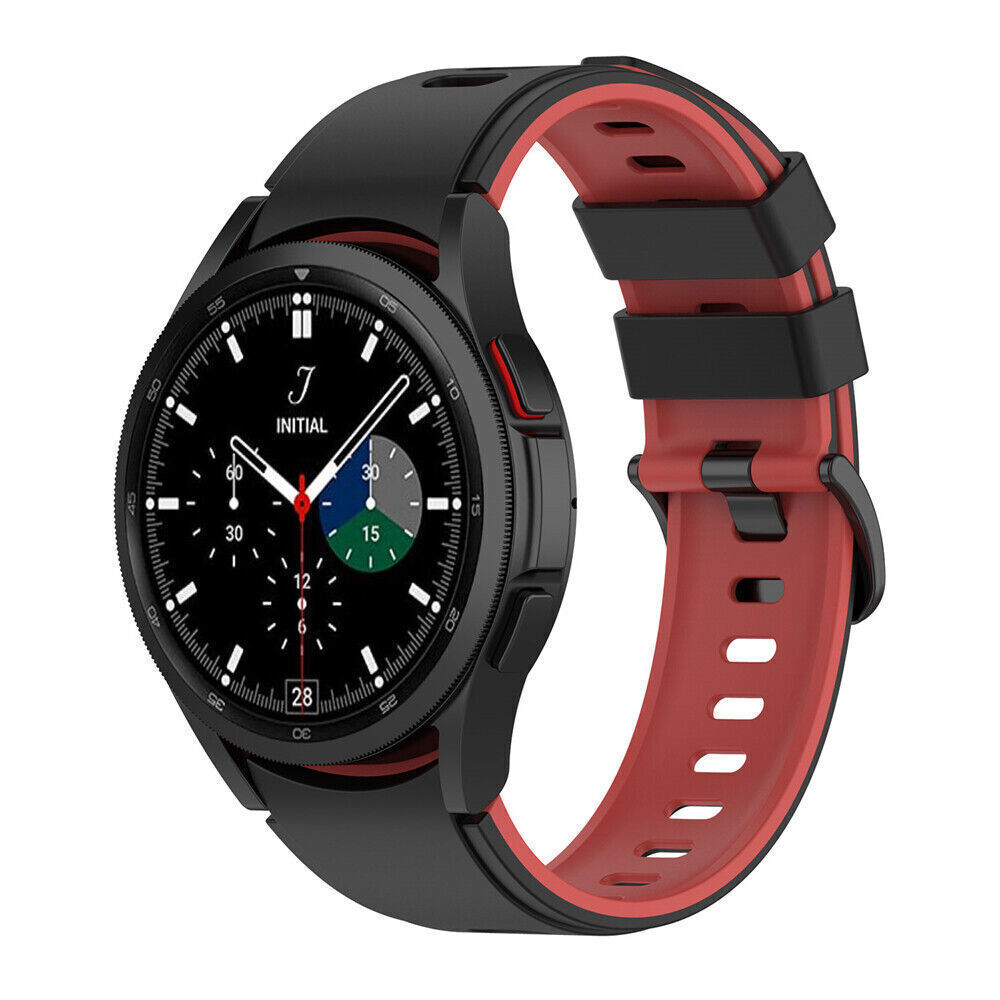 Silicone Watch Band Strap For Samsung Galaxy Watch 4/5/6 40/42/43/44/45/46/47mm