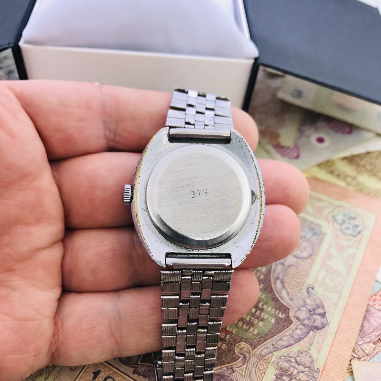 0️⃣ Rare Raketa Big Zero USSR Coat of Arms Soviet Watch 2609 USSR Service 🛠