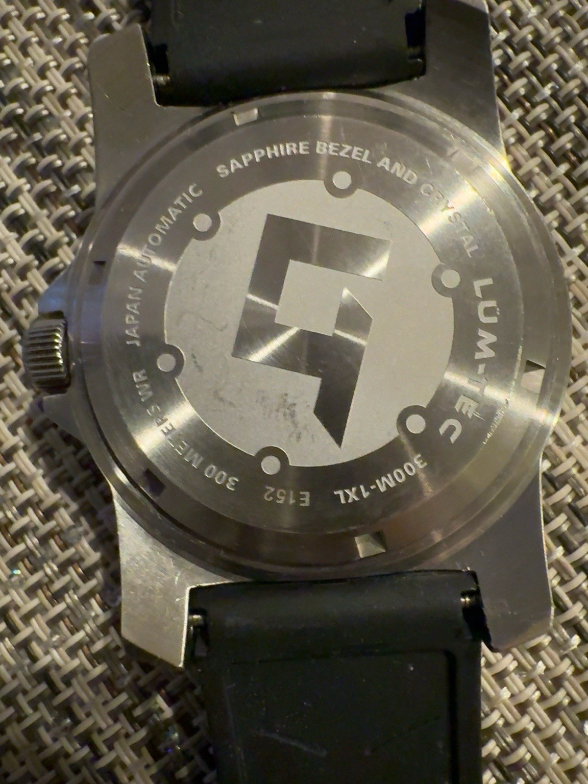 LÜM-TEC 300M-1XL Automatic Diver Watch 45mm Sapphire Bezel NH35 300M