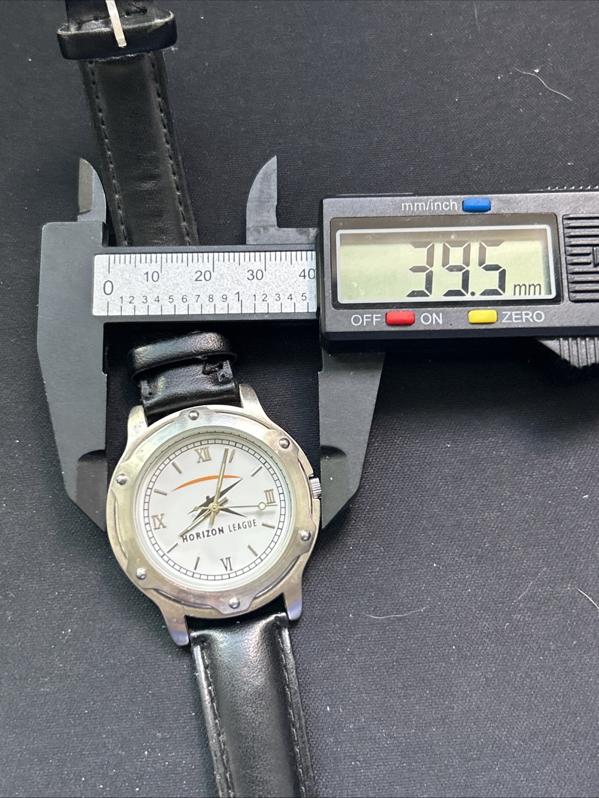Horizon League Silver Tone Quartz Watch