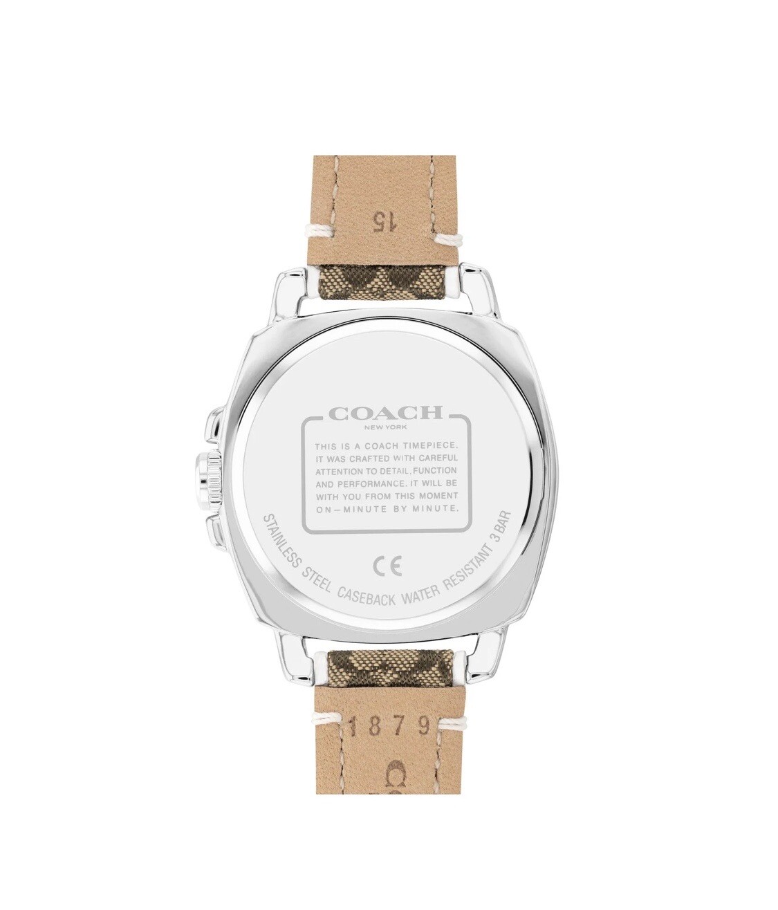 Brand New Coach Boyfriend Women’s Stainless Steel Crystal Bezel Watch 14503148