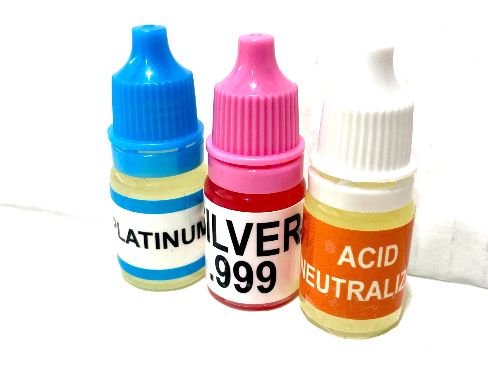 Gold Silver Platinum Testing Kit – Test 10k 14k 18k 22k-24k .999 .925 Sterling