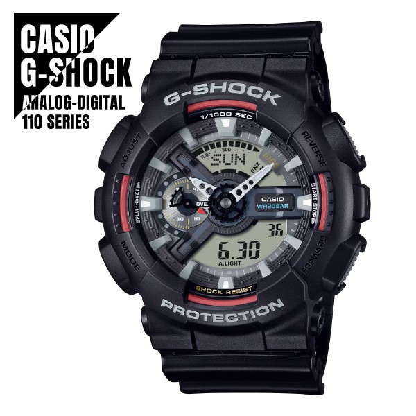 CASIO G SHOCK Iconic Styles GA 110RL 1AJF black first generation G SHOCK color m