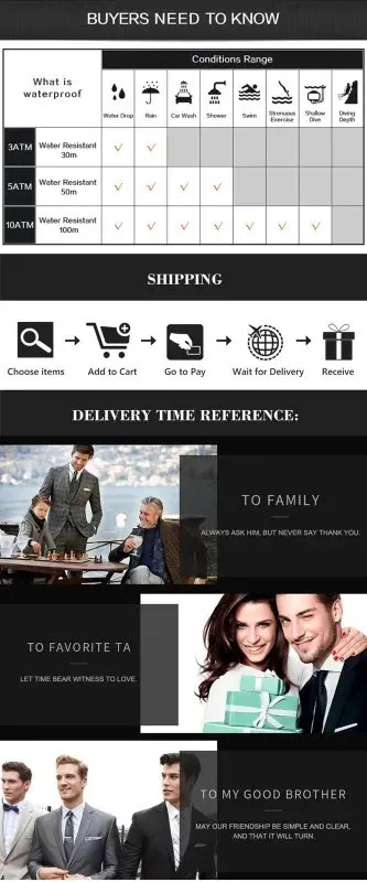 Luxury Men’s Watch Rectangle Steel Mesh Waterproof Luminous Date Quartz