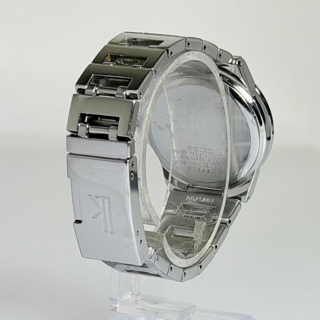 Seiko Lukia Quartz Watch Triple Calendar 3 Hand 34mm wrist 16cm/6.3in