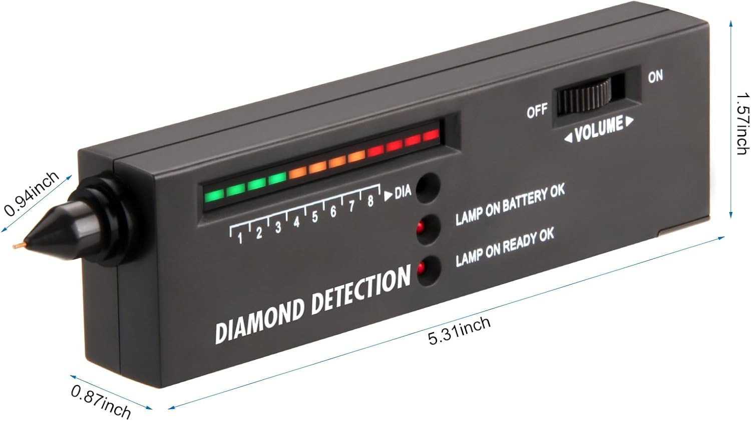 High Accuracy Gold Silver Test Kit Diamond Tester Precious Metal Testing Kit NEW