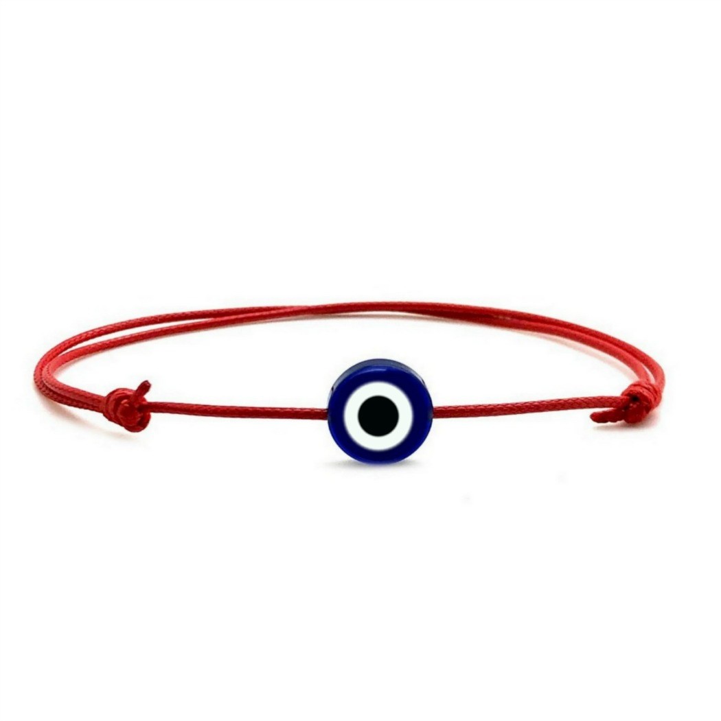 EVIL EYE BRACELET Red String Surfer Good Luck Protection Men Women Adjustable