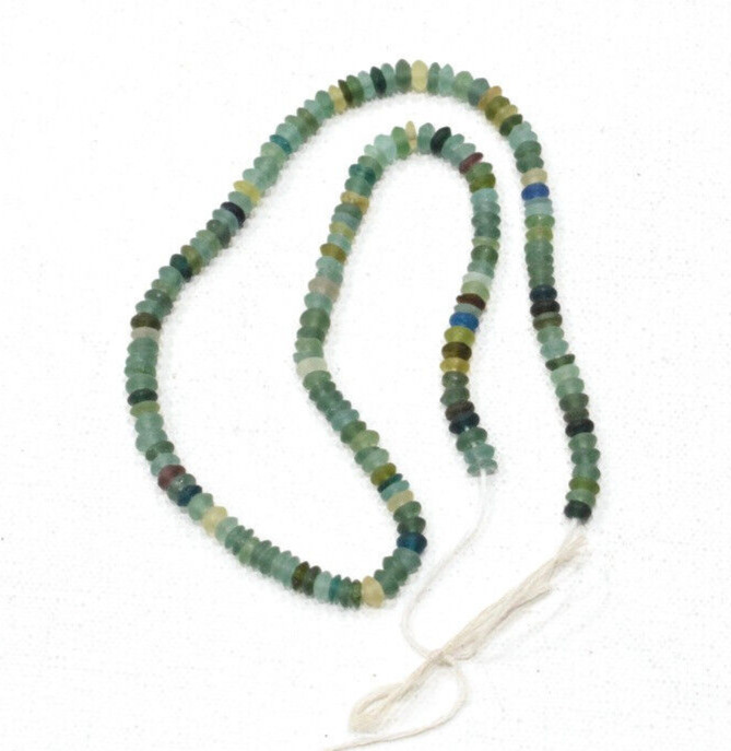 Ancient Roman Glass Bead Necklace