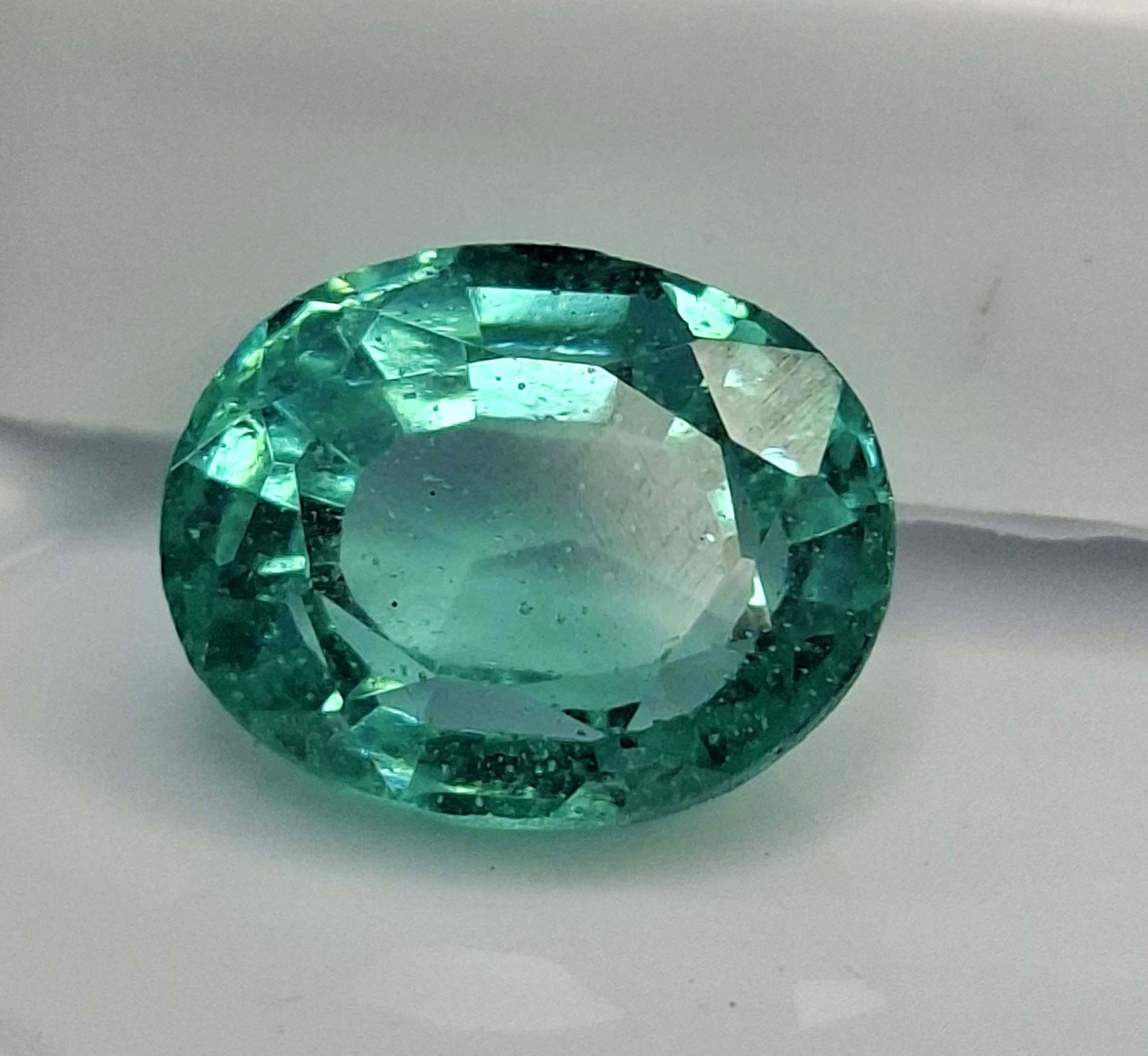 Certified Emerald Natural Green Oval Cut 5-7 Ct Zambian Loose Gemstone