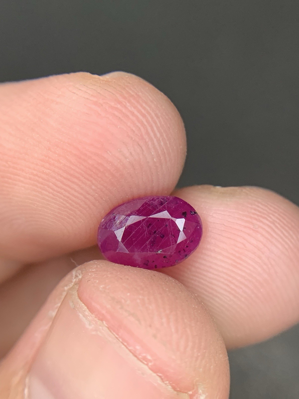 2.84 Ct No Heat Ruby