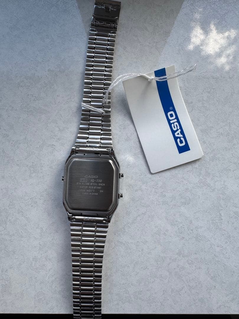 with Box CASIO AQ 230A 2A2 Tiffany Blue