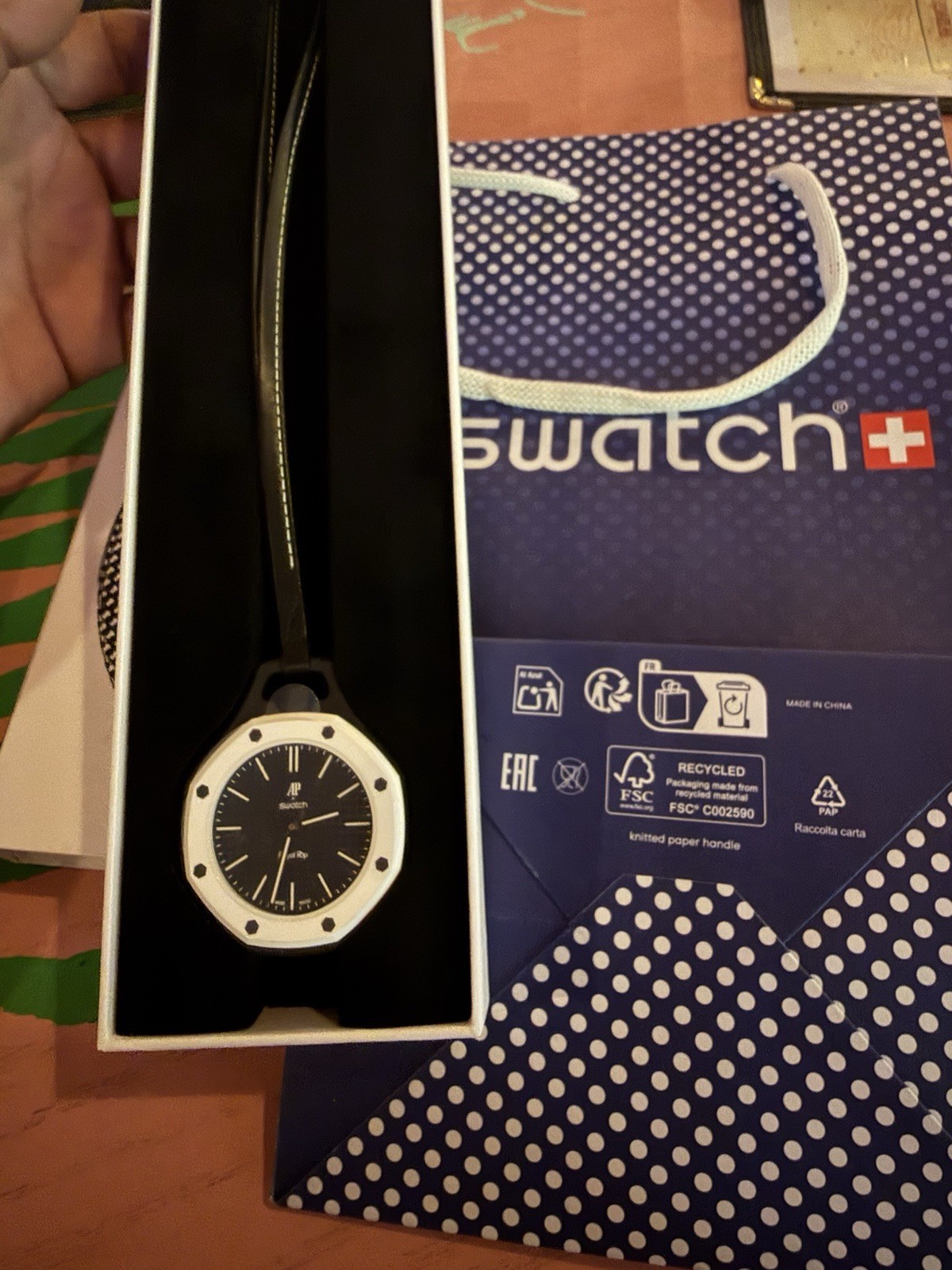 Swatch x Audemars Piguet only black available!