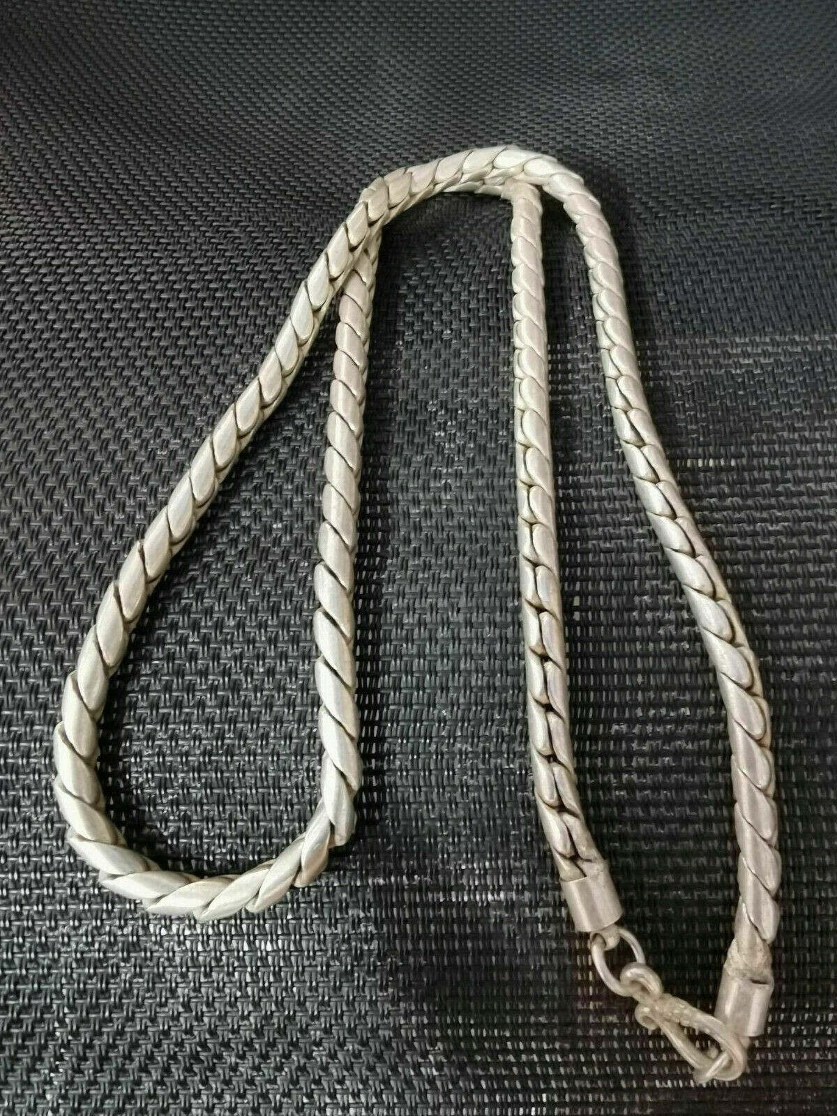 Rare old Tibet silver carving chain necklace Jewelry cool gift