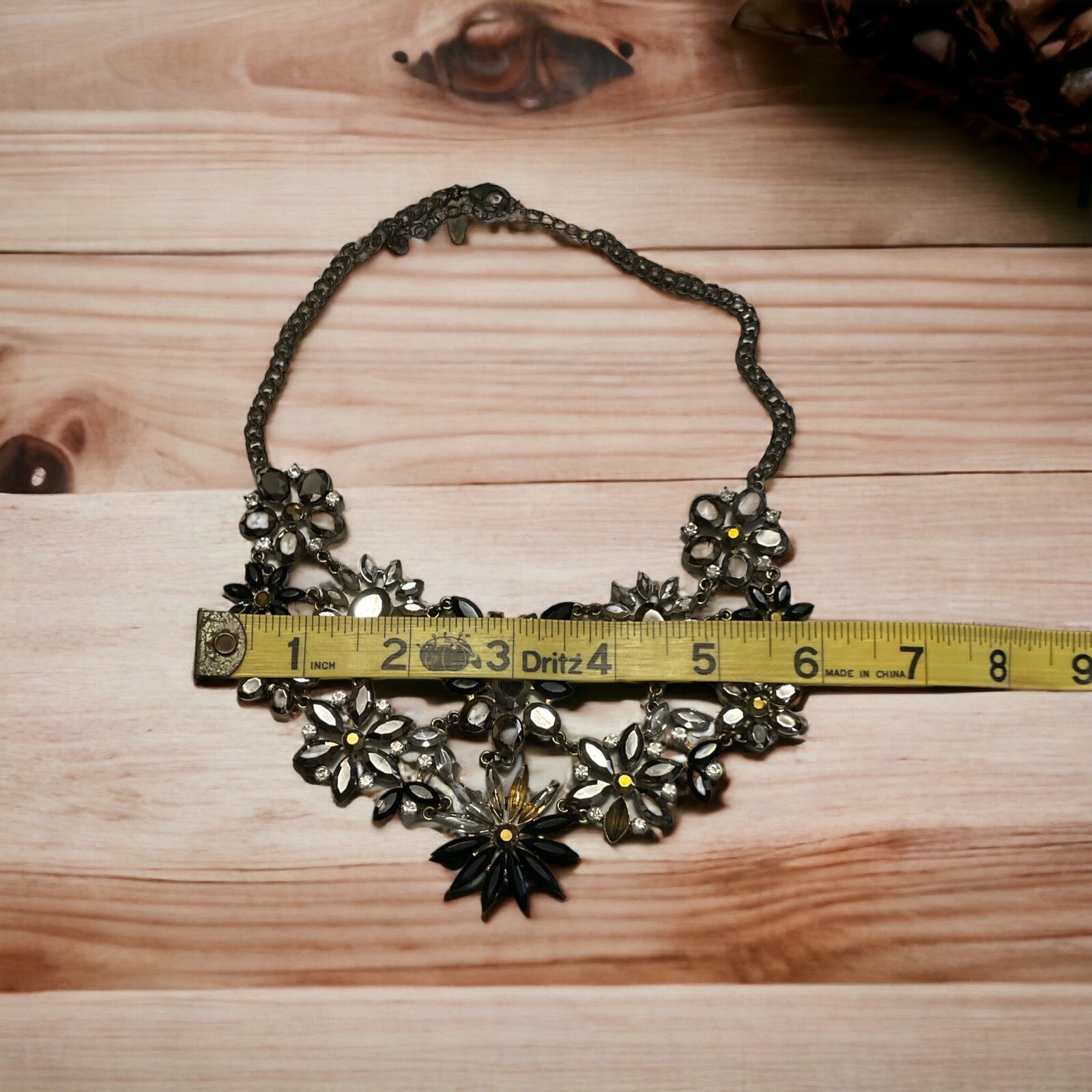 New York & Co Statement Jeweled necklace