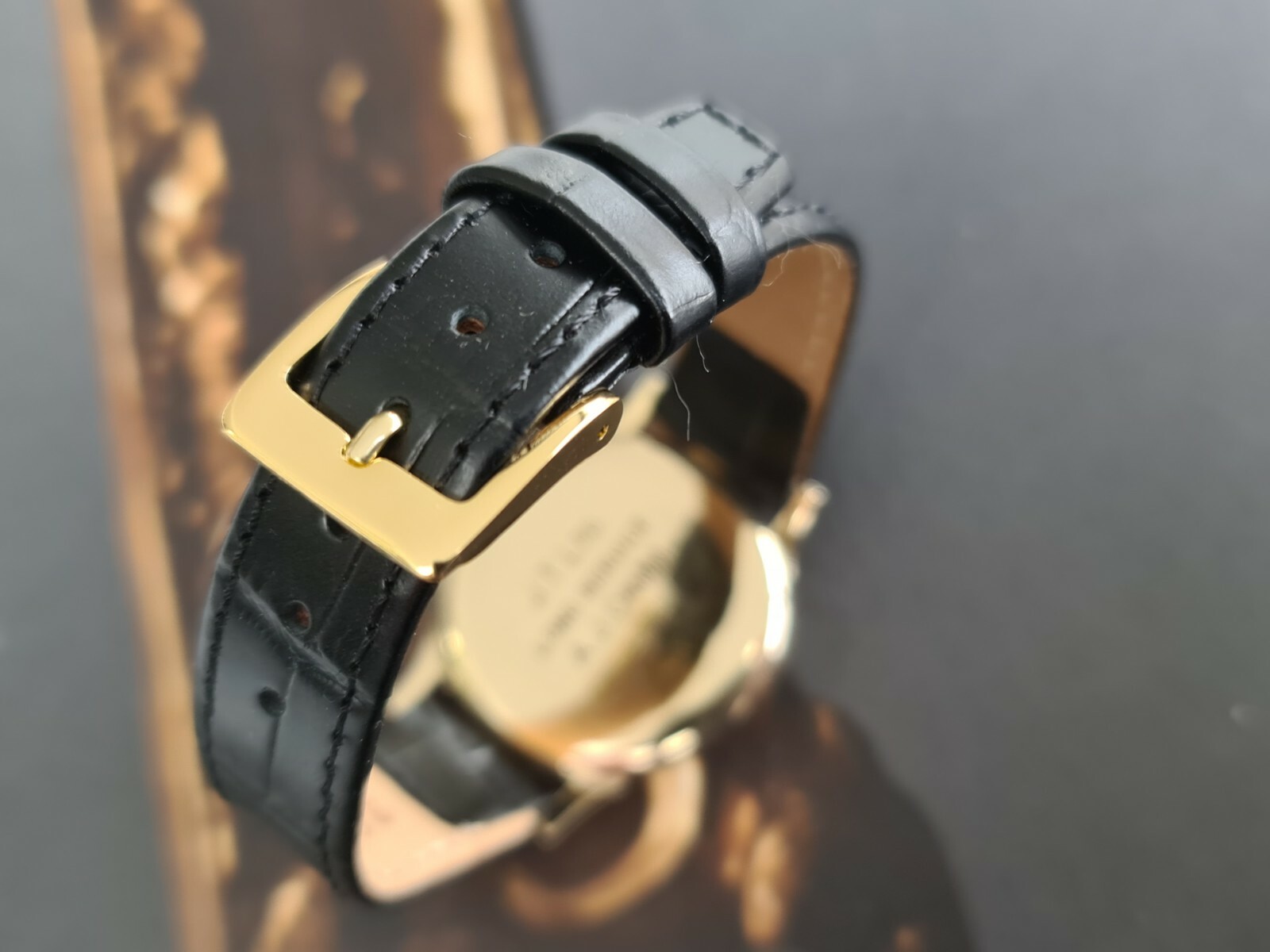 Leather Open Ended Wristwatch Strap for Fixed Lugs military army watches