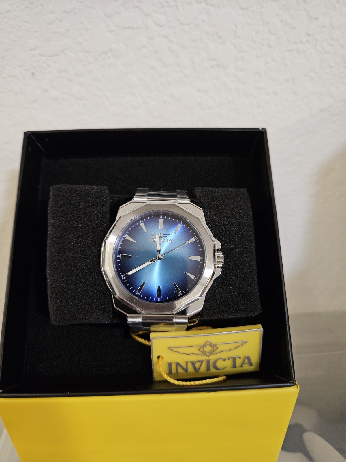 Invicta Speedway Men’s Watch 50989 | 42mm Stainless Steel | Blue Dial Quartz New