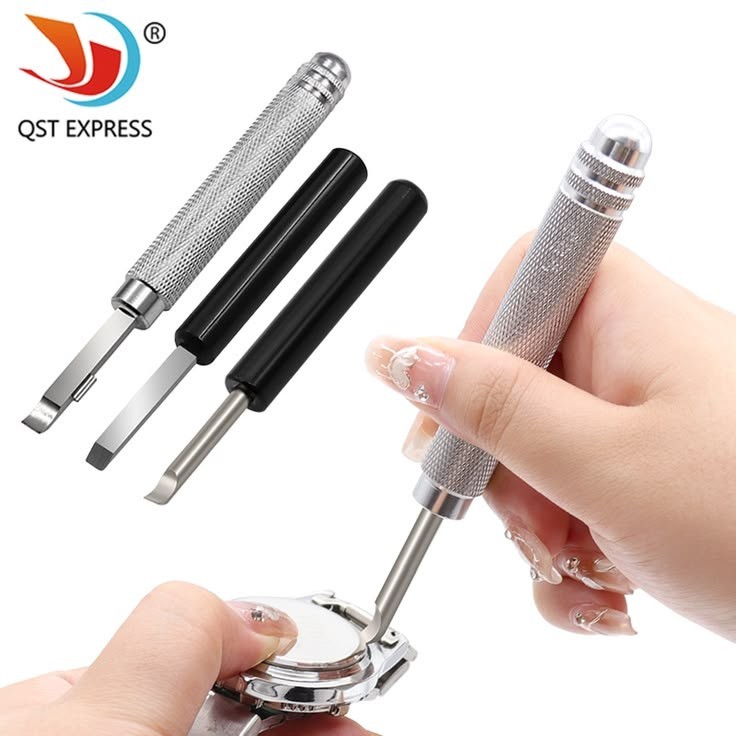 16PCS Watch Repair Tool Kit Back Case Opener Band Link Pin Strap Remover Set