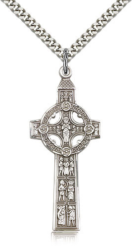.925 Sterling Silver Cross Necklace For Men On 24 Chain – 30 Day Money Back …