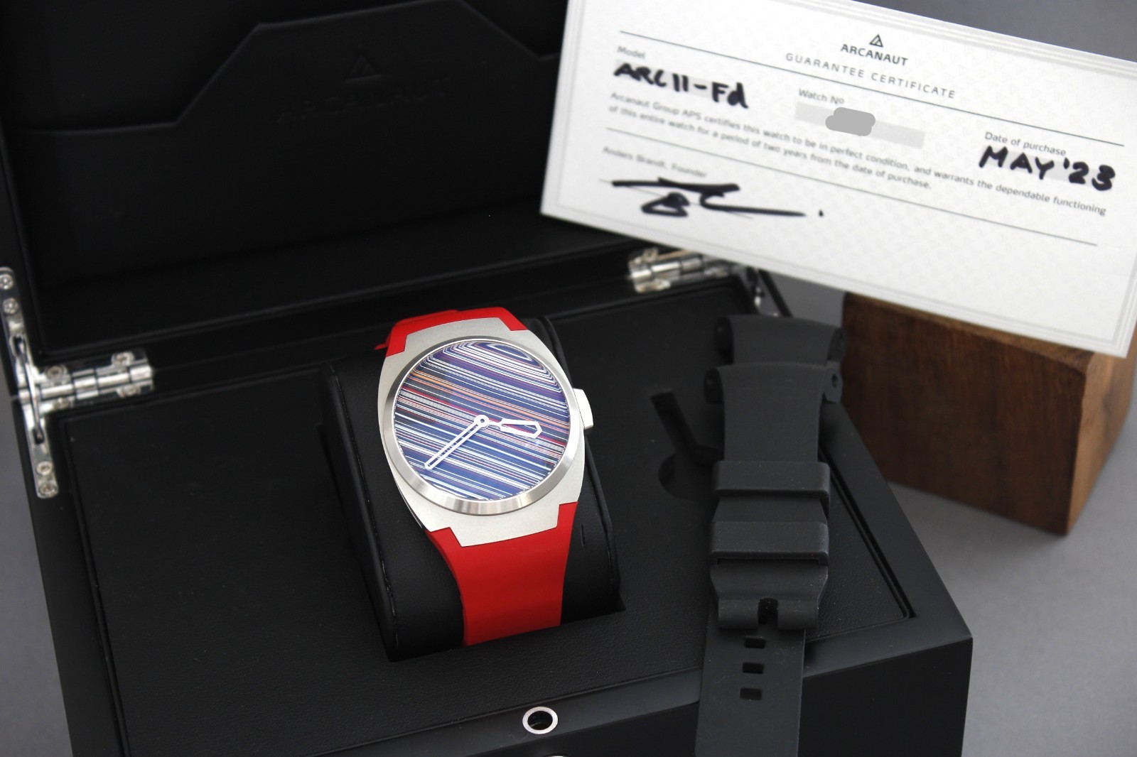 Arcanaut Fordite 2 x Straps 2023 Full Set inc 6-Month Warranty Great Condtion