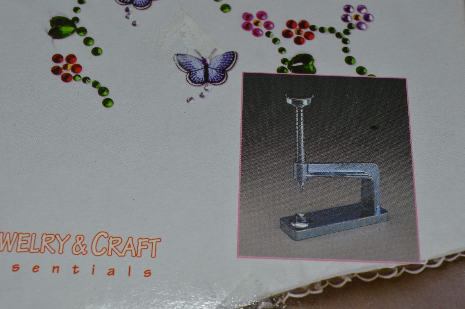 RHINESTONE SETTER Sets all sizes 16-34 Jewelry & Craft Essentials in box