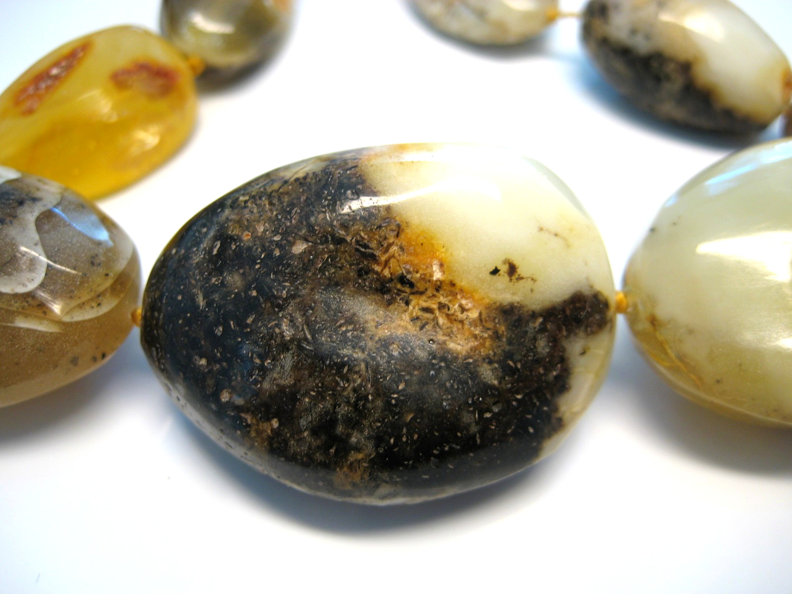 Genuine Huge Massive Amber Baltic Amber Necklace 76.2 grams 22.5 in !!!