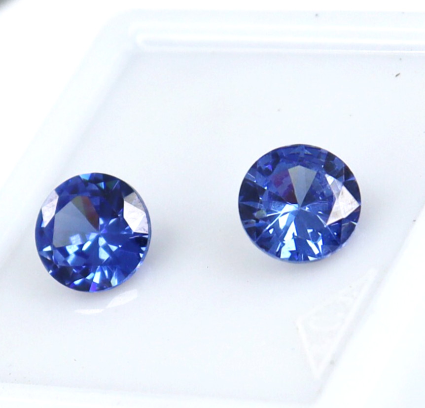 Blue Sapphire AAA+ Quality Certified Natural Loose Gemstone Round Cut 1.80 Ct