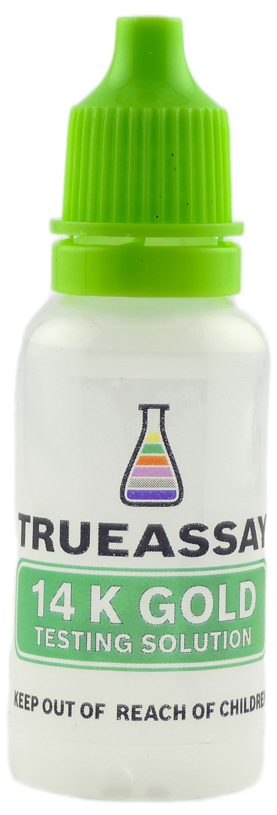 14 Karat Gold Test Acid Bottle – Test 14K Jewelry – True Assay Testing Solution