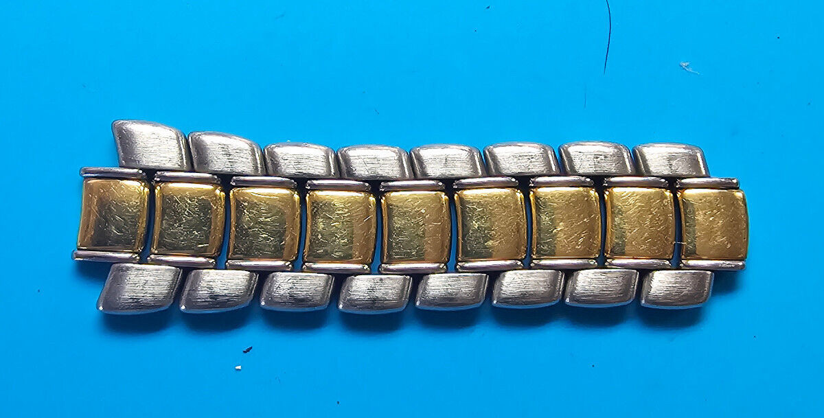 LADIES EBEL 1911 E1157111 BAND BRACELET NO REMOVABLE LINKS 6011 18K STEEL 12.0MM