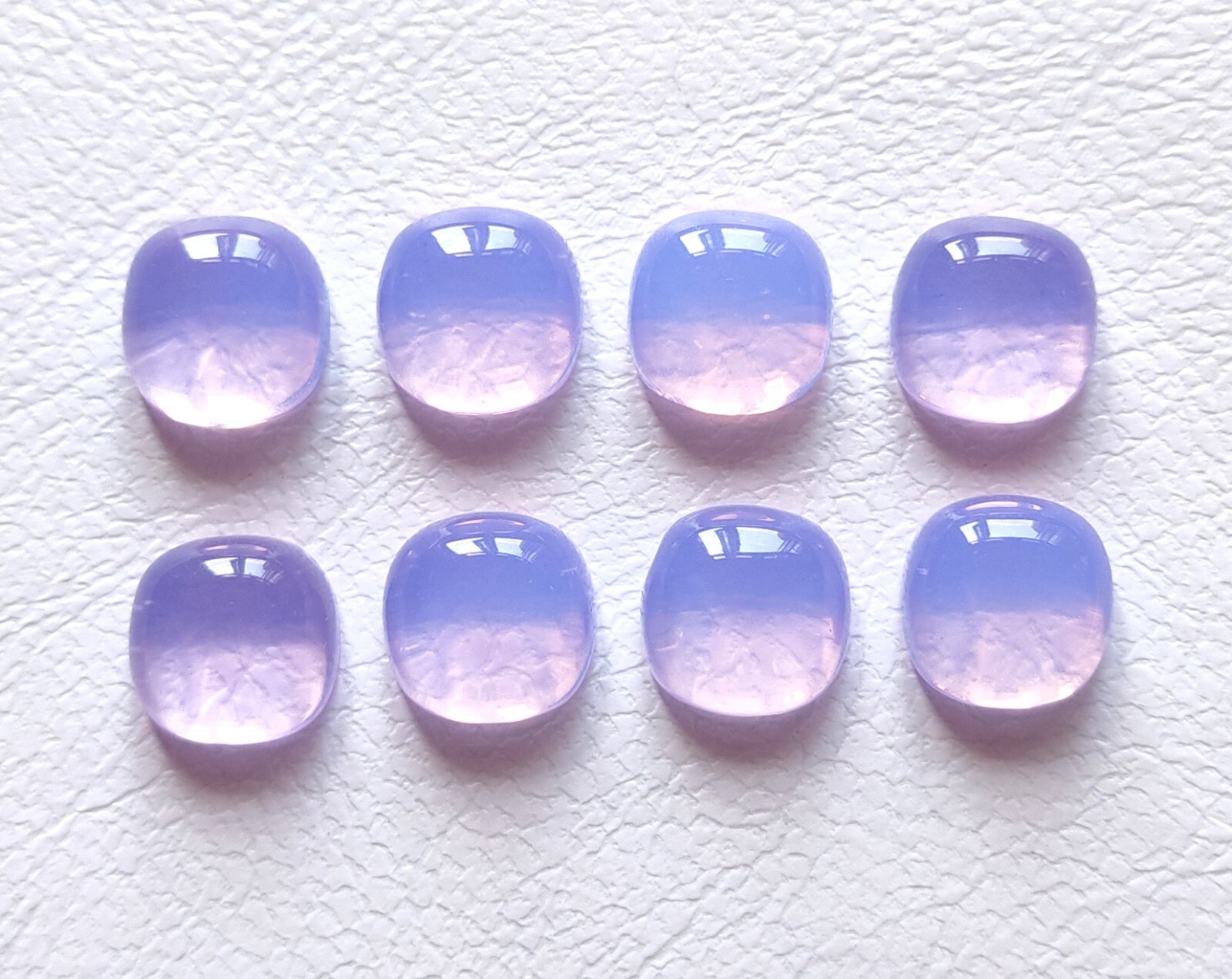 Beautiful Lavender Quartz Gemstone Cabochon, Wholesale Cushion Loose Gemstone