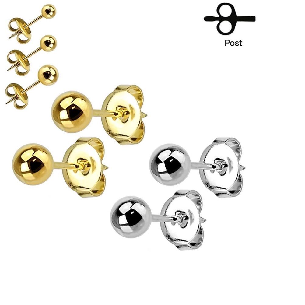 Ear Piercing Kit 20G Ear Stud 2 Color Options – 13 Pieces + Bonus Marker